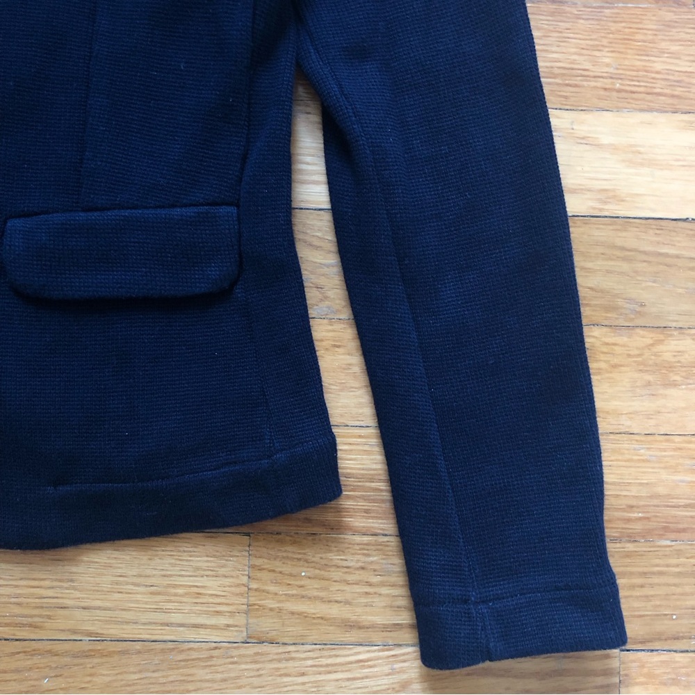 Navy Whistles sweater blazer sz 6 elevated workwear - Picture 7 of 16
